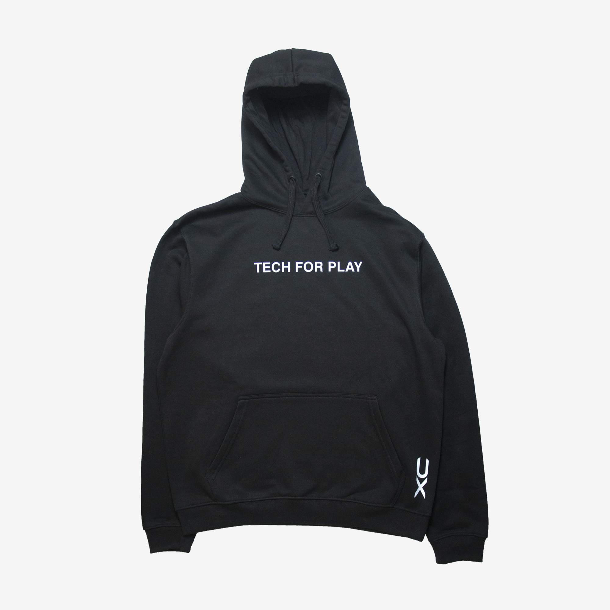 SUDADERA FRONTAL Sudadera Urban Negra - Imagen 1